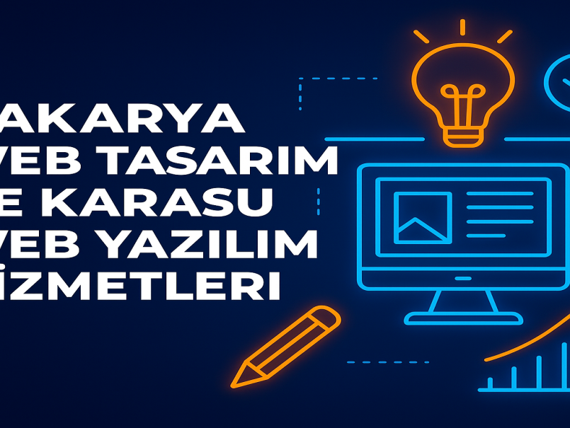 Sakarya web tasarım ve Karasu web yazılım hizmetleri